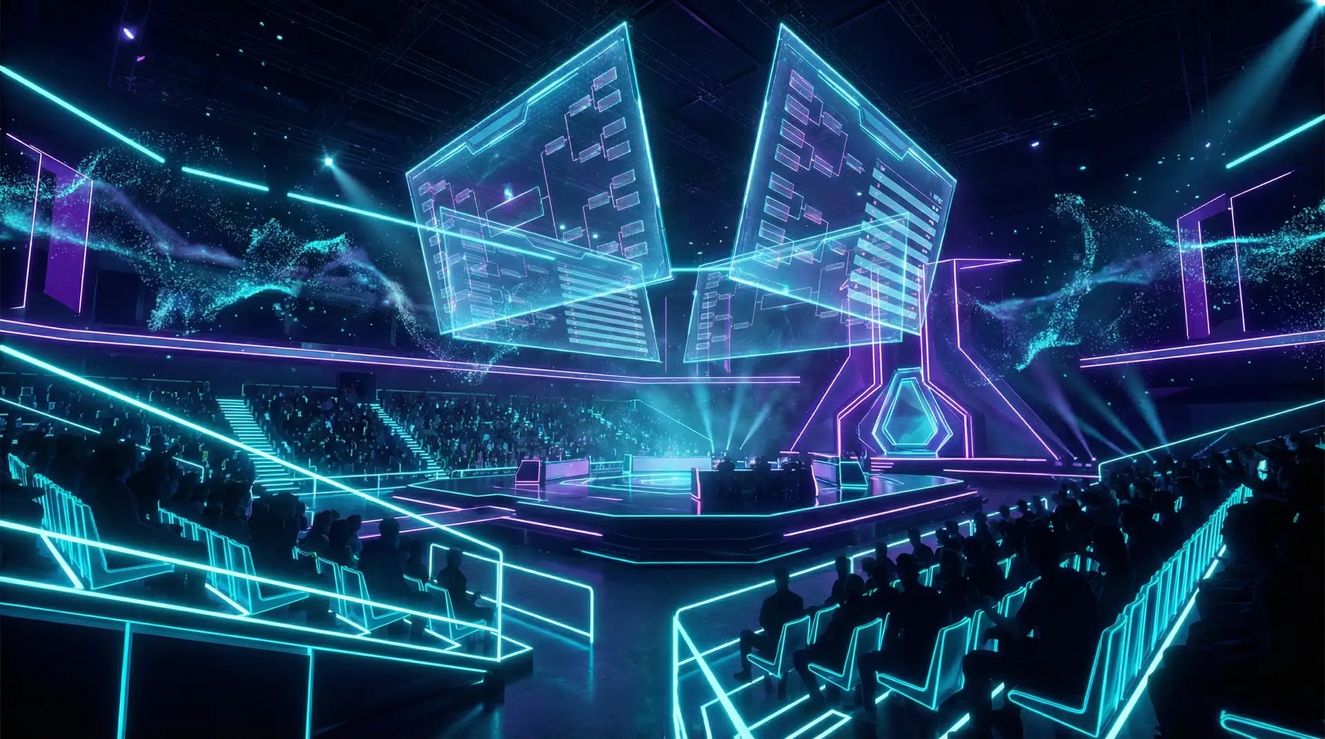 好色.tv 电竞赛博竞技场全景